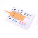 Tyre Tread Depth Gauge Car Motorcycle Caravan Trailer Wheel Measuring Tool BX