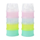 Portable Baby food storage Milk Food Powder Container Bottle Container 4 Layer