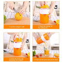Fruit Hand Portable Press Cup Citrus Squeezer Reamer Juicer Manual Orange Lemon