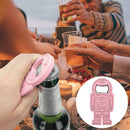 Silicone Spaceman Bottle Opener Shaped Metal AVUQ