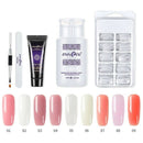 Nail Art Fast-Drying Poly Gel Nail-Dressing Tool Multicolor Extended Gel 15