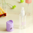 1pc Small Cute Cartoon Plastic Transparent 35ml Empty Spray Bottle Cosmetic