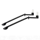 2 in 1 Coffee Machine Grouphead Cleaning Brush Spoon Angled Detergent Scoop Z5P9