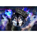 1000pcs DIY Jigsaw Paper Puzzle Fierce Wolf Animal Picture Room Decoration