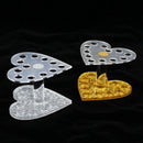 Dotting Pen Heart Shape Holder Nail Brush Acrylic Nail Art Tool Display Pen