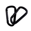 Alloy D Shaped Carabiner Keychain Outdoor Camping Hiking Hammock Buckle