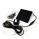 Solar Power Fountain Water Pump Panel Kit Pool Garden Brushless Waterpump