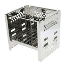 Outdoor Camping Stove Wind Shield Screen Windshield Grill Rack Gas Charcoal
