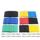 560pcs Heat Shrink Tube Assorted Insulation Shrinkable Tube 2:1 Wire Cab_