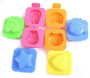 6 pieces boiled egg sushi rice Mold Bento Maker Sandwich Cutter Decorating