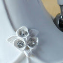 Elegant Wedding Guest Pen Set with Tulle Crystal Decor Party Supply gdh TQK