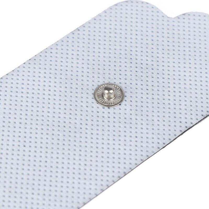 10pcs 5*9cm Silicone Gel Button Electrode Pads Tens Electrodes Digital Massa 3C