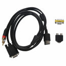 VGA High Definition Cable RCA Sound Adapter HD Box PAL NTSC For SEGA Dreamc