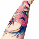 Body Art Makeup Triangle Eyes Tattoo Waterproof Temporary Tattoo Stickers