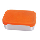 Portable Stainless Steel Lunch Box Silicone Lid Bento Food Container Crisper