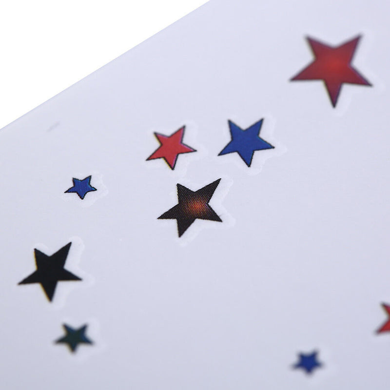 Colorful Star Waterproof Temporary Tattoo Stickers Women Beauty Body Art Pi&sTOC
