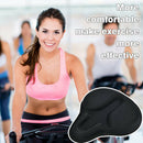 Pad Bike Seat Cover Bicycle Saddle Cycling Extra Soft Wide Foam Comfortable
