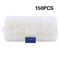 150x White Nylon M2 M2.5 M3 M4 M5 Hex Screw Bolt Nut Standoff Spacer K HLD