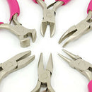 6Pcs Jewellery Making Kit Starter Tool Pliers Set Beading Crafts Supply