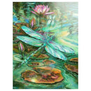 Diy 5D Diamond Painting By Number Kits, Crystal Rhinestone Embroidery Paint