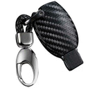 Carbon Fiber Car Key Case Cover Fob Holder Accessories For Mercedes-Benz Pretty