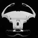 Magnifier Led Light Handsfree Headband Lamp Headband Magnifying
