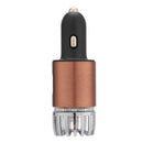 2 in 1 NanoActive Ionic Car Air Purifier - with Dual USB Chargers To Quickl