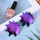 French Smile Line Edge Cutter Stencil Nail Art Trimmer Cutting Template