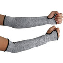 New Grey Cut Heat Resistant Sleeves Arm Guard Protection Armband Gloves Wor