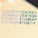 28pcs Slogan Series DIY Cutting Dies Stencil Scrapbook Embossing Template