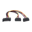 Sata Hard Drive Power Cord 15Pin One Minute Two Turn Wiring Male To Female