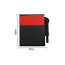 2PCS Referee Cards Red Yellow Football Sport Wallet Notebook Pencil Soccer Refs