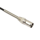 3P XLR Male Jack to 1/4" 6.35mm Female Plug Stereo Microphone Cable Adapter