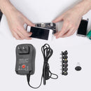 3-12V Adjustable Power Adapter 30W DC Plug-in Charger w/ USB Port (US Plug)