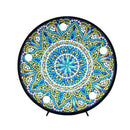 DIY LED Diamond Painting Mandala Full Special Shaped Light Home Decor (A)