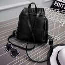 Women's PU Leather Backpack Travel Handbag Rucksack Shoulder School Bags Purse