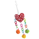 Bird Toys Parrot Conures Macaw Cockatoo Cockatiel Chewing Colorful Rattan Balls