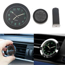 1x Mini Luminous Quartz Analog Watch Stick-On Clock For Car Boat Bike Motorcycle