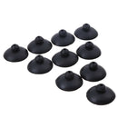 10pcs Black Soft Silicone Suction Cup Clip Sucker Holder Fish Aquarium Tank ME