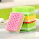 12pcs Cleaning Nano-sponge Wipe Scrub Stains High Density Kitchen Dish Wash IXO