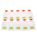 10X Resealable Fresh Squeezed Pouches Baby Weaning Food Puree Reusable Squeez OZ