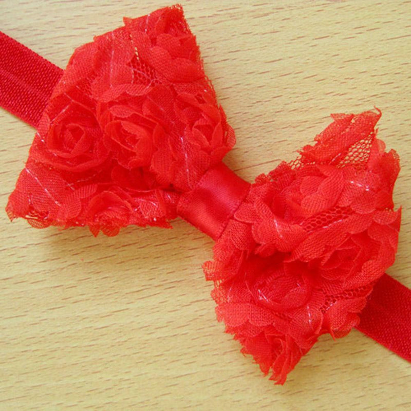 Baby Toddler Lace Butterfly Headband Hair Band Accessories Headwear