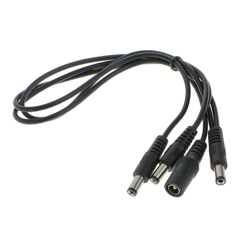 1 To 3 Way Effect Pedal Daisy Chain Power Supply Splitter Adapter Cable Cord