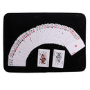 Magic Cards & Mat Card Pad for Magician Close-up Magic Stage - Black