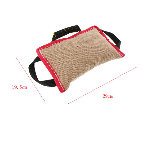 Dog Bite Pillow Training Tug Pet Sleeve Arm Durable Chewing Teeth Toys