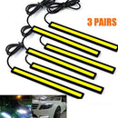 6x Car COB LED Lights -Waterproof DC 12V Super Bright DRL Fog Driving Lamp VTI