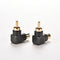 1PC RCA Male to Female M/F Connector Adapters Audio AV Plug 90 Right-angle