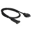 USB 3.0 20 Pin to USB C Front Panel Header Cable, USB 3.0 20 Pin Female to