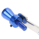 Car Turbo Sound Whistle Muffler Exhaust Pipe Auto Blow off Valve Simulator Blue
