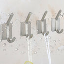 4pcs Hats Hanger Holder Stainless Steel Hooks Self  Strong Load Capacity